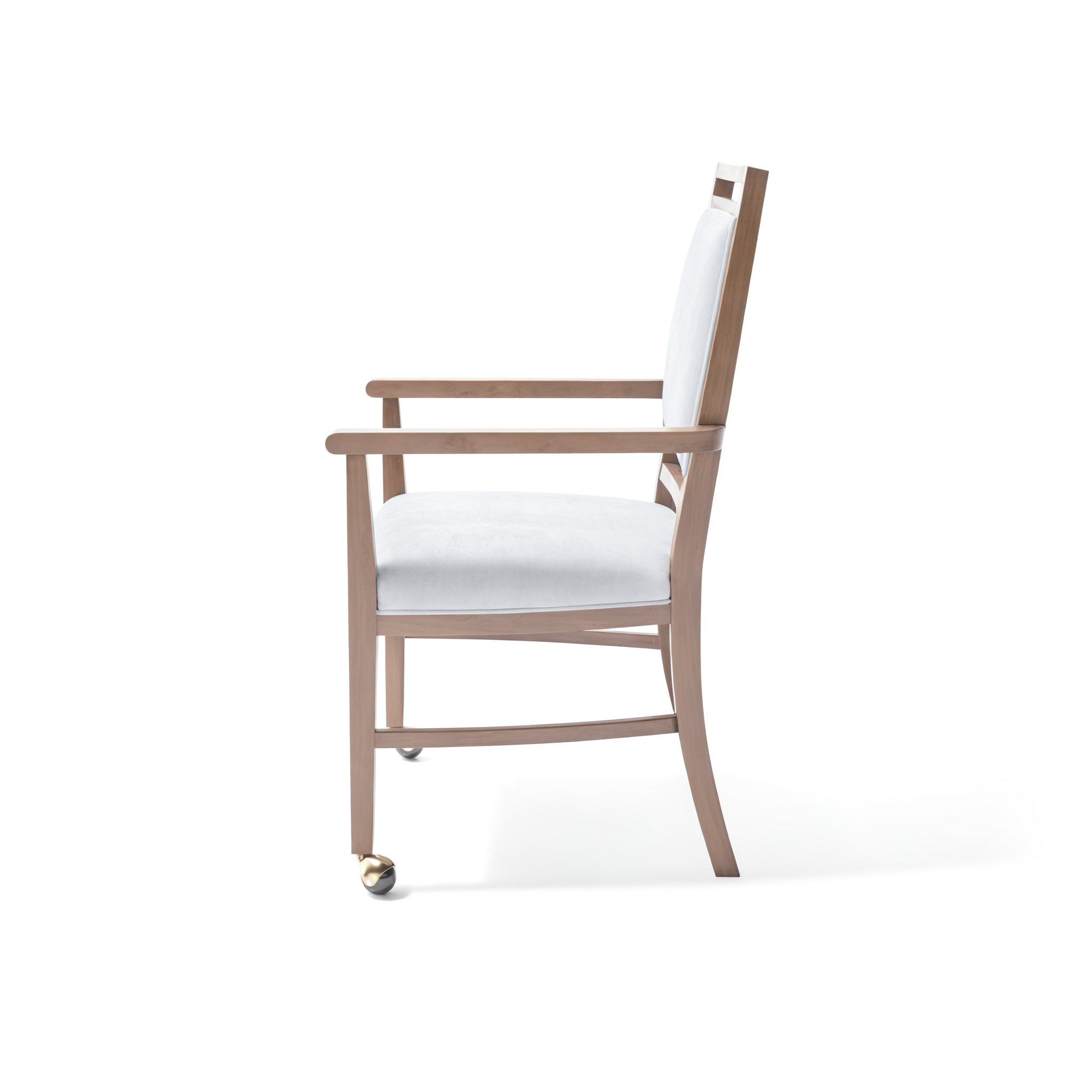 Charlie Arm Chair W/Front Casters - Kellex Charlie Arm Chair W/Front Casters - Kellex